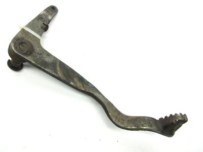 1981 YAMAHA 81 MX175 MX 175 MX175H 3M2 - REAR BRAKE FOOT PEDAL LEVER ARM - Image 1 of 3