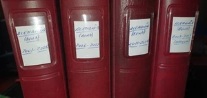 ALEMANIA (BUND) - 4 ALBUM LINDNER CON HOJAS LINDER 2.001 A 2.014 NUEVAS(**). - Imagen 1 de 12