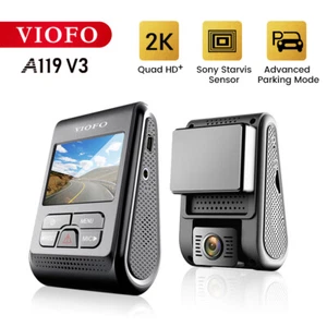 Cámara de tablero VIOFO A119 V3 2K 2560x1600P Quad HD+ cámara de tablero de automóvil con registrador GPS - Imagen 1 de 15