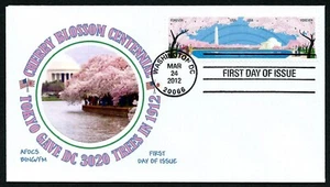 USA, SCOTT # 4651-4652A, AFDCS BING/FM FDC COVER OF CHERRY BLOSSOM, TOKYO TREES - Picture 1 of 1