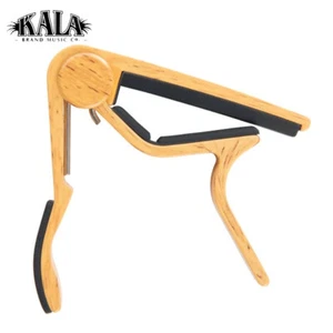 Kala K-CAPO-BCW Durable Ukulele Capo - Beechwood Finish - Picture 1 of 2