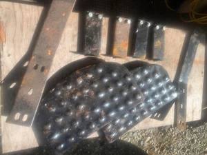 Willys Jeep CJ2/3A CJ3B CJ5/6 Side Step Kit New never installed - Picture 1 of 24