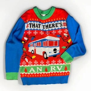 National Lampoons Christmas Vacation Ugly But Cool Sweater Adult Size S/M - Picture 1 of 4