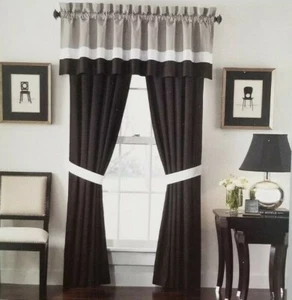 Bed Bath & Beyond Boulevard Rod Pocket Valance 80" x 20" NIP - Picture 1 of 11