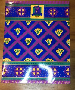 Carpeta/carpeta de tortugas tropicales 1994 Mead Super Shades vintage - Imagen 1 de 4