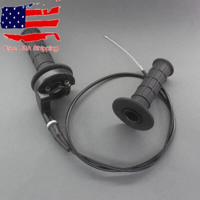 50" Throttle Cable & Handle Bar Grip & Camp Casing Set For Suzuki Motors - Image 1 of 4