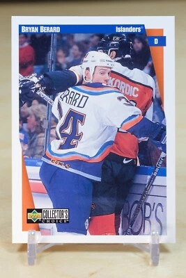 1997-98 UD Collector's Choice Base #155 Bryan Berard - New York Islanders - Image 1 of 2