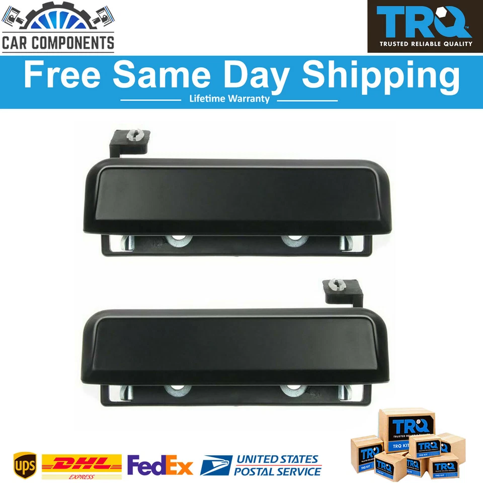 Nuevo par de manijas de puerta exterior TRQ para Ford Mustang Mercury 1979-1993 Foto 1 de 4