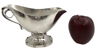 Georg Jensen Sterling Silver Serving Dish/ Sauce Boat in Blossom Pattern 177 - Image 1 of 4