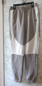 NWOT ABERCROMBIE KIDS Size 13/14 Cotton Blend Color Blocks tan beige sport pant - Picture 1 of 2