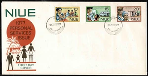 Niue 1977 Personal Services FDC - Mint - Picture 1 of 1