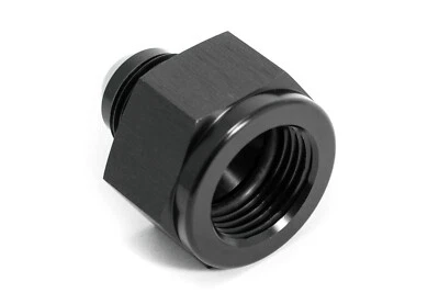 Adattatore riduttore Dash 10 a Dash 8 / AN / JIC filettatura interna/esterna nero - Immagine 1 di 3