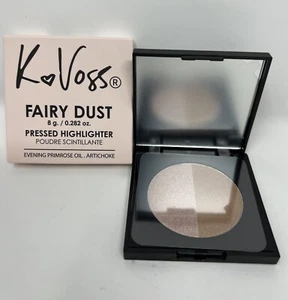 K Voss Fairy Dust Pressed Highlighter - Moonlight / Starkissed, 0.282 oz X281 - Picture 1 of 7