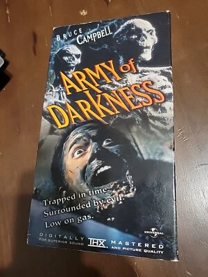 Army of Darkness (VHS, 1999) Tested Bruce Campbell, AUTHENTIC, VERY GOOD  Foto 1 de 4