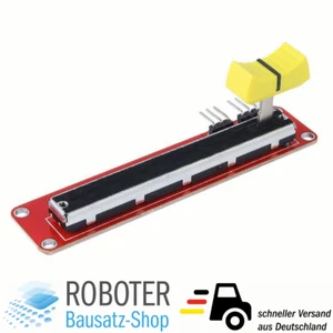 10K Linear Poti / Schiebepotentiometer 2-fach für Raspberry, Arduino, ... - Bild 1 von 4