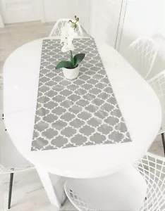 Tischläufer Tischdecke Tischlaeufer 100% Baumwolle gedeckter Tisch in 16 Maßen - Bild 1 von 4