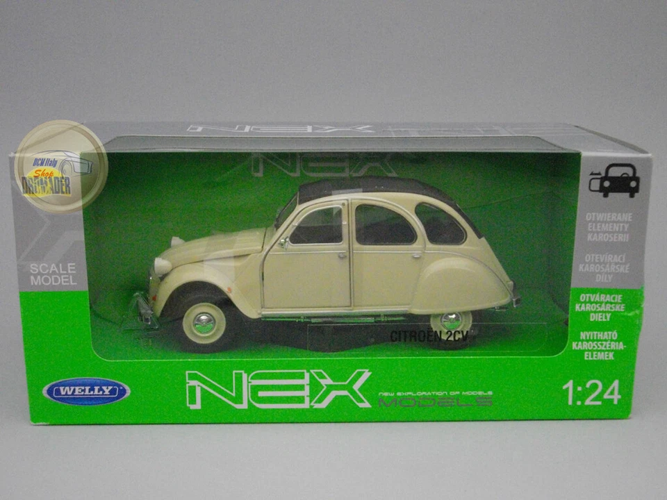 Citroën 2CV - Welly 1:24 - WE24009CR - Immagine 1 di 1