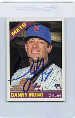 2015 Topps Heritage #557 Danny Muno Mets Signed Auto *H8678 - Image 1 of 2