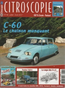 CITROSKOPIE 60 CITROEN TRACTION 15/6 H 1954 PROTO CITROEN C60 1960 CITROEN 4X4 - Bild 1 von 2