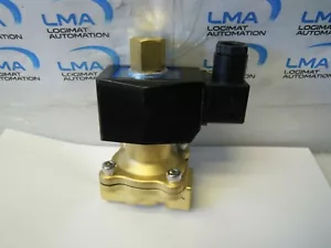SMC VX2120-15-120V-NO SOLENOID VALVE BRASS 2-WAY 120V 1/2" NPT 2W-160-15D NC*NEW - Picture 1 of 4
