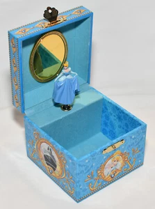 Sankyo Disney Cinderella Wind-Up Musical Jewelry Box Spinning - Cruise Line DCL - Picture 1 of 10