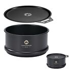 Streamlined Design Stainless Steel Steamer for Gourmet For Outdoor Meals