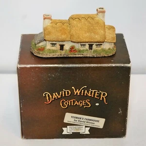 DAVID WINTER ~ YEOMAN'S FARMHOUSE ~ BRAUNE BOX 1985 ~ NEUWERTIG - Bild 1 von 12