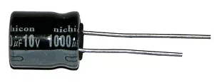 Condensador electrolítico nicho radial de alta temperatura 1- 1000ufd/10V voltios - Imagen 1 de 2