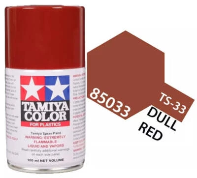 TS-33 Dull Red Lacquer Paint 100ml - Image 1 of 2