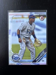 2019 Bowman Draft #BD-93 Wander Franco Tampa Bay Rays - Picture 1 of 2