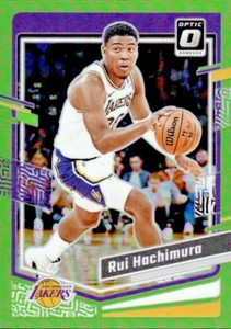 2023-24 Panini Donruss Optic - Rui Hachimura #162 Lime Green Prizm /149 - Picture 1 of 2
