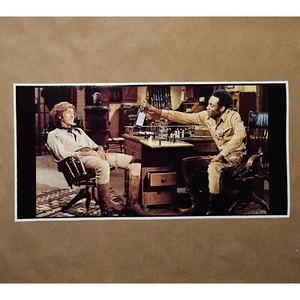 Blazing Saddles Movie Scene Print 12" X 24" Bar Restaurant Chess Mel Brooks Rum - Picture 1 of 2