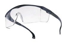 Schutzbrille made in Germany - Sicherheitsbrille nach EN166 - Bügel verstellbar 