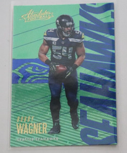 Bobby Wagner 2018 Panini Absolute Football #91 Seattle Seahawks