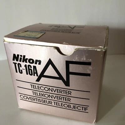 Nikon Tc-16a Teleconverter For Nikon Digital Camera Accessory - Image 1 of 4