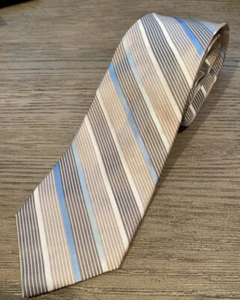 Perry Ellis Portfolio Necktie Tie 100% Silk Designer Formal Wedding Graduate - Picture 1 of 3
