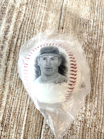 Nolan Ryan Fotoball Baseball Ball MLB Limited edition sealed Cover