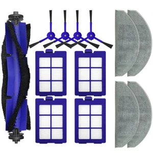 For Eufy RoboVac X8 Hybrid Vacuum Cleaner Brush HEPA Filter Disposable Cloth Kit - Picture 1 of 57