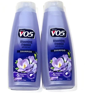 2 Pack Alberto V05 Blooming Freesia Aloe Vera Moisturizing Shampoo Soften Shine - Picture 1 of 1