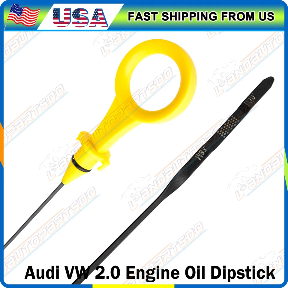 Varilla de medición de aceite de motor para Audi A4 A4 Quattro A5 Quattro 2.0T 2008-2017 06H115611E Foto 1 de 4