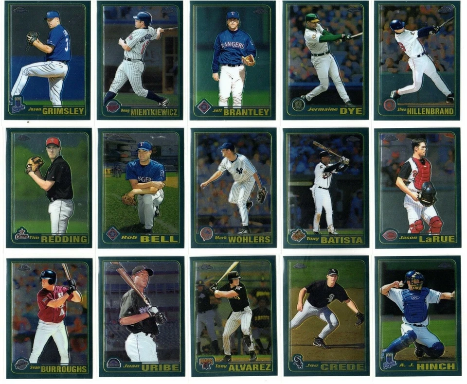 2001 TOPPS CHROME TRADED SINGLES ------------PICK FROM LIST----------(CLEARANCE) - Image 1 of 1