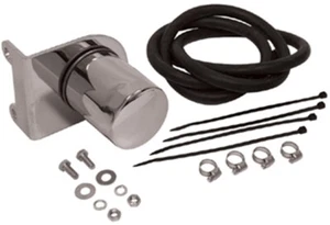 Chrome Oil Filter Relocation Kit For 66-91 Harley FX FL 87002 - Picture 1 of 1