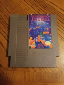 TETRIS Original Nintendo NES Videojuego 1989 Puzzle Block Cl&aacute;sico SOLO CARTUCHO