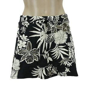 KECHIKA MUJER FALDA ENCUBRIR FALDA "ZBL" Negro Crema NUEVO CON ETIQUETAS XS S M L XL - Imagen 1 de 2