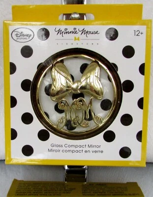Disney Minnie Mouse Compact Mirror Polka Dots Signature Gift Box NEW! - Image 1 of 4