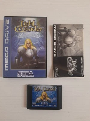 Light Crusader ,Sega Mega Drive ,Complete  - Image 1 of 4