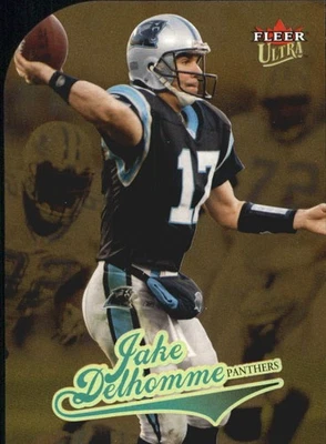 2004 Ultra Gold Medallion #84 Jake Delhomme - FB - Image 1 of 2