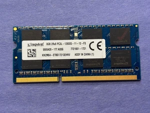 💜KINGSTON 8GB 2RX8 PC3L-12800S LAPTOP RAM MEMORY KN2M64-ETBS - Picture 1 of 2