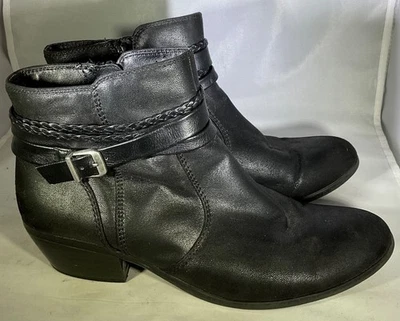 Botines Yúú negros para mujer talla 8,5 Foto 1 de 4
