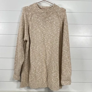 LL Bean Sweater Womens 3XL Plus Size Pullover Chunky Knit Long Sleeve - Picture 1 of 9